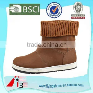 China Boot Shoes Manufacturer Best High Qualtiy Ladies Women Winter Boots thumbnail-3