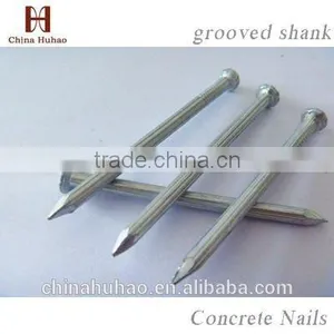 #55 STEEL GALVANIZED FLUTED SHANK HARDENED CONCRETE NAIL thumbnail-1