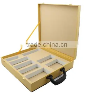 Luxury Handmade Wooden Gift Box With EVA Insert and Handle thumbnail-1