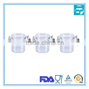 4 Piece Stainless Steel Airtight Canister With Clamp thumbnail-1