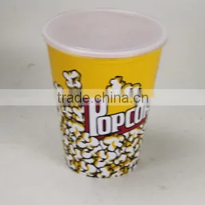 Cheap Plastic Popcorn Bucket With Lid thumbnail-1