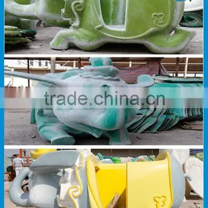 China Lino Amusement Park Products Rotary Swing Flying Elephant Dumbo Rides for Sale thumbnail-4