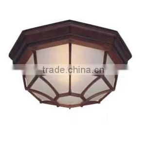 China Supplier New Product Vintage Fan Shape Ceiling Lighting thumbnail-2