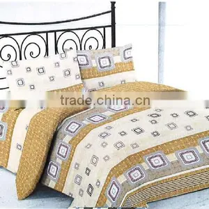 Microfiber Printed Bed Sheet Set With Beautiful Design thumbnail-1