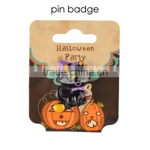 Customized Kid's Plastic Pin Badge With Your Own Design thumbnail-1