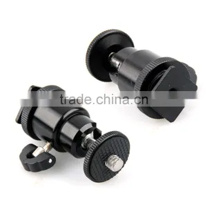 Camera Tripod BallHead Ball Head With Quick Release Plate 1/4" Screw thumbnail-3