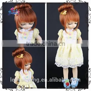 High Quality Synthetic Buds Head 1/6 Bjd Doll Wigs thumbnail-1