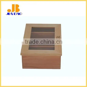 Wooden Tea Bag Storage Box thumbnail-2