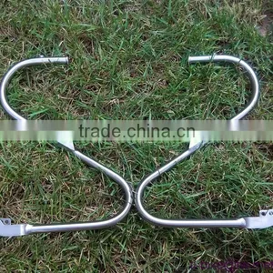 Customized Titan Bike Front Rack ti 25kg Bicycle Luggage Carrier With Sand Blasting Cheap Titan Bicycle Front Rack &bag Holder thumbnail-1