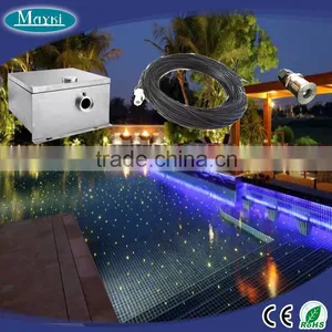 Multi Color Star Swimming Pool Pond Light With End Emitting Fiber and 5 DMX Channel Controller Driver thumbnail-4