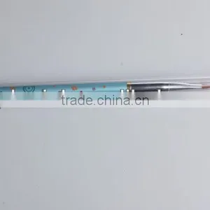 Nylon Hair Nail Art Cosmetic Brush,Aluminum Handle Makeup Brush thumbnail-1