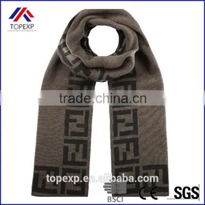 Knitted Hood Scarf Stretch Scarf thumbnail-2