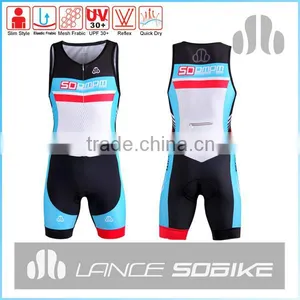 Colorful Soomom Custom Men Triathlon Suit Quick Dry thumbnail-5