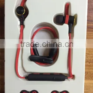 Noodle Cable Metal Sport Bluetooth Earbuds thumbnail-1