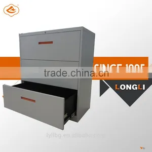 Factory Supply 4 Drawer Locking Lateral Filing Cabinets File Storage Drawer Cabinet thumbnail-3