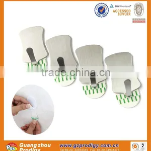 Adhesive Wall Hooks Strong Adhesive Stainless Steel Removable Stainless Steel Large Hook thumbnail-5