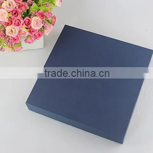 Chinese Factories Wholesale Custom Tea Caddy, Fashion Beautiful Gift Boxes, Dark Blue Storage Box thumbnail-1