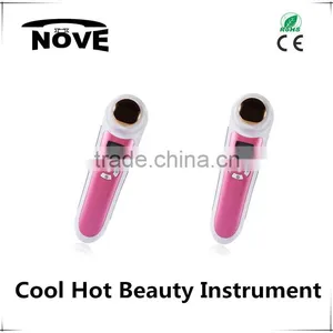 Portable Home Use Ultrasonic Skin Rejuvenation Cool Hot New Beauty Machine thumbnail-1
