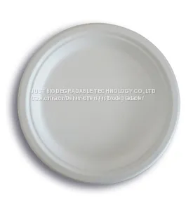 JUST Disposable Biodegradable Paper Pulp Bagasse Plate10 thumbnail-1