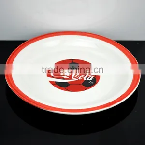 16pc Color Band Ceramic Fine White Porcelain Dinner Sets thumbnail-1