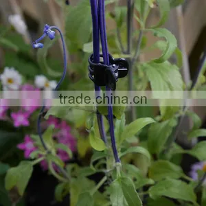 Plastic Black Gardening Plant Orchid Clip Flower Clip thumbnail-5