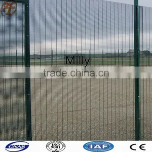 Powder Coated Anti-climb Prison 358 Fencing/high Security Panel Fence/voltage Coated 358 Anti- Climb Welded Security Fence thumbnail-3