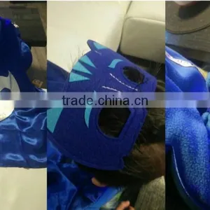 Popular Boys Hero Blue Cat Owlette Cape Mask Wristband Bracelet thumbnail-5