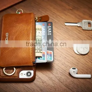 Wallet Leather Phone Case Magnetic Leather Case for IPhone thumbnail-2