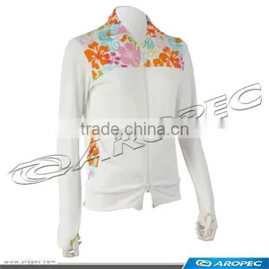 Beauty-Hibiscus Lycra Jacket thumbnail-1
