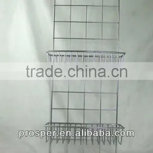 Standing Metal Bathroom Shower Caddy With 3 Layers thumbnail-1