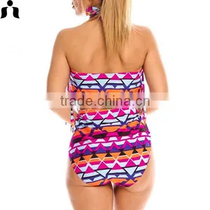 2017 Summer Xxx Sexy Sweet Girl Tassels High Waist Swim Wear thumbnail-4