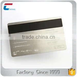 Personalized Metal Magnetic Stripe Business Membership VIP Card thumbnail-1