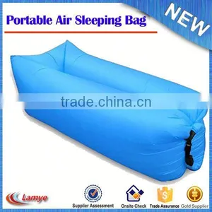 Outdoor Inflatable Lounge Chair , Lay Bag Inflatable Air Sofa thumbnail-1