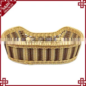 2016 Cheap Pet Accessory Custom Size Wicker Hand Made Pet Basket thumbnail-5