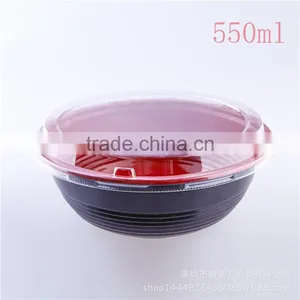 1000ml Plastic Japanese Disposable Soup Bowl With Microwave Safe thumbnail-4