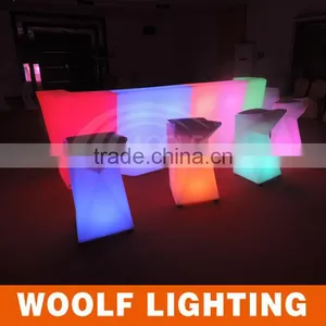 Remote Control Plastic Outdoor Furniture With LED Light thumbnail-3