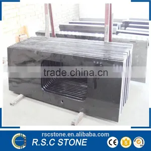 Absolute Black Granite Countertop thumbnail-1