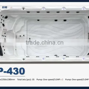 Massage Function Portable Swim Spa Pool Air Jet Massage Outdoor Swimming Pool thumbnail-1