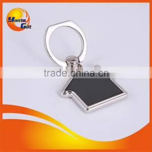 Custom Universal Metal Ring Holder With House Shape Mount Holder Finger Grip for Phone thumbnail-1