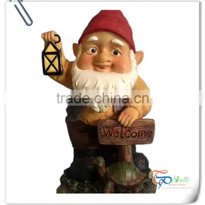 Popular Welcome Cute Resin Elf Outdoor Decoration thumbnail-1