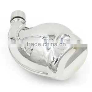 Mirror Wine Pot 10 oz Stainless Steel Hip Flask thumbnail-5