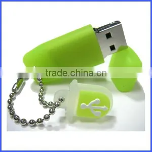 Silicone USB Cover With Ball Chains thumbnail-1