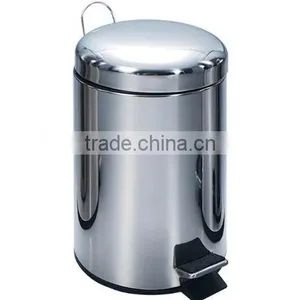 30L AND 5L STAINLESS STEEL PEDAL BIN thumbnail-3