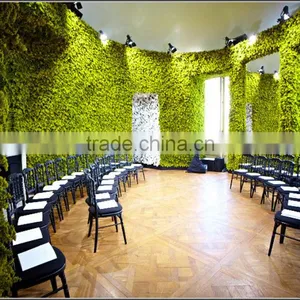 Artificial White Flowers Wall thumbnail-3