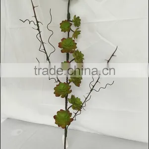 Artificial Succulent Plant Garland thumbnail-2