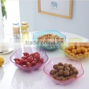 Flower Shape Crystal Candy Plate Fruit Plate thumbnail-1