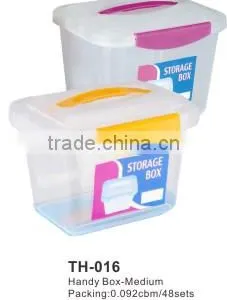 23cm X18.5cmx15cm Handy Storage Tool Box With Lid thumbnail-1