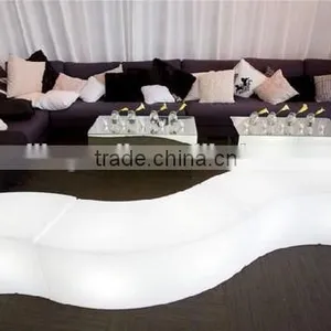 Fashionable Design LED Bar Furniture Snake Bench for Decoration thumbnail-5