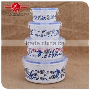 High Quality Round Plastic Storage Box / Airtight Preserving Box /Crisper thumbnail-1