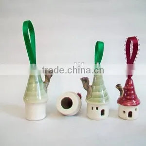Mini House Christmas Ornaments thumbnail-1